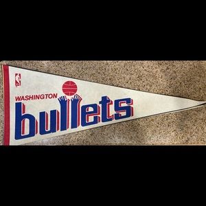 1970s Washington Bullets Pennant